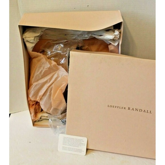 Loeffler Randall Tilly Ankle Boots Brown Suede Made In Italy W/ Box Size 6B - Picture 2 of 11